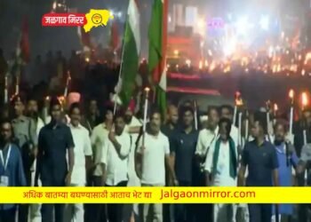 मशाल घेत ‘भारत जोडो यात्रा’ राज्यात दाखल ; १४ दिवस मुक्काम !