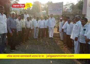 आ.अनिल पाटलांच्या हस्ते झाले विकास कामांचे भूमीपूजन