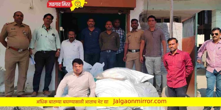 Breaking : जळगावात पोलिसांचा गुटख्यावर छापा !