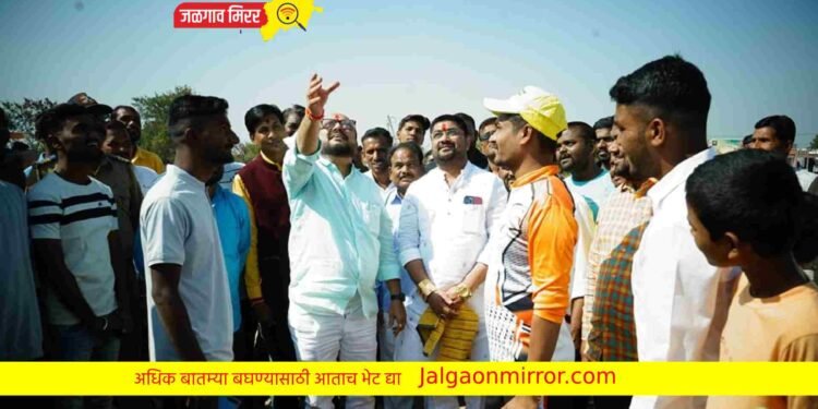 मोहाडी येथे क्रिकेट स्पर्धेचा पालकमंत्र्यांच्या हस्ते शुभारंभ !