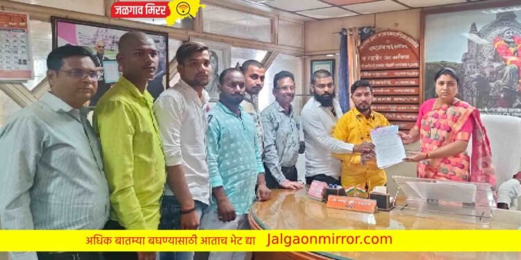 तात्काळ समस्या सुटल्या नाही तर आंदोलन