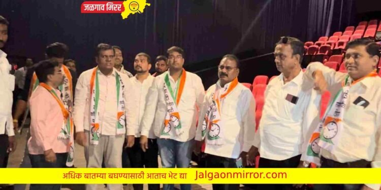 जळगावात राष्ट्रवादी आक्रमक ; ‘हर हर महादेव’ चित्रपट केला बंद !