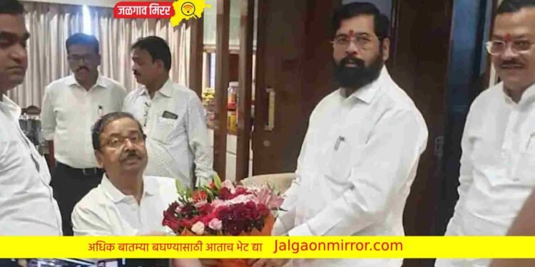 ठाकरे गटाला मोठा धक्का : खा.कीर्तिकर वर्षावर दाखल !