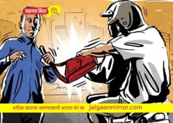दुचाकीवर आले अधिकारी आहे सांगतिले अन १ लाख घेवून केला पोबारा…