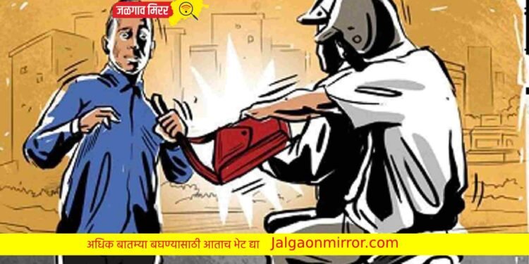 दुचाकीवर आले अधिकारी आहे सांगतिले अन १ लाख घेवून केला पोबारा…