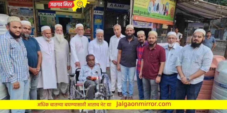 स्तुत्य उपक्रम : अमळनेरात दिव्यांगांना सायकल वाटप !