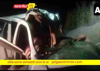 मुंबई-पुणे महामार्गावर भीषण अपघात ; पाच जणांचा मृत्यू !