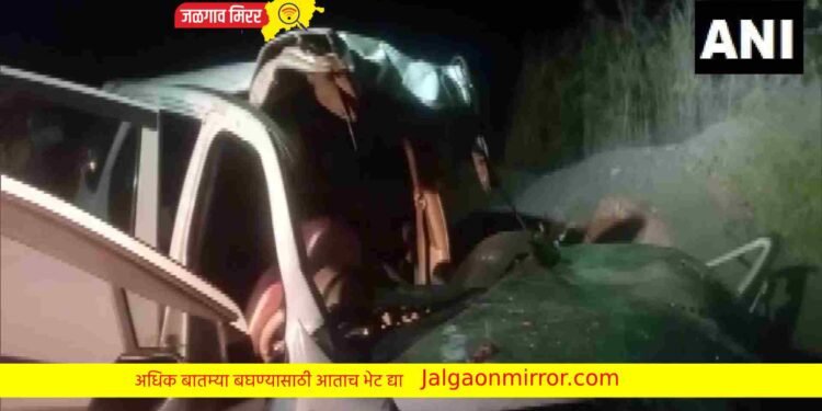 मुंबई-पुणे महामार्गावर भीषण अपघात ; पाच जणांचा मृत्यू !