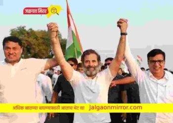 सभेत गांधींचे एक पाऊल मागे : बोलणे टाळले !