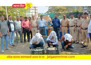 बनावट दारूच्या कारखान्यावर पोलिसांचा छापा !