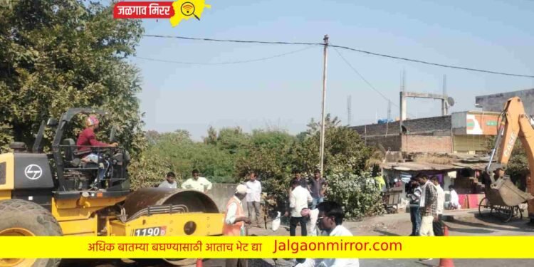 अमळनेरात जनतेच्या मागणीला यश ; गतिरोधक बसविले !