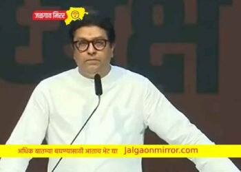 ‘ऐकलं नाही तर ट्रकवर भोंगे लावा ; राज ठाकरे मेळाव्यात आक्रमक