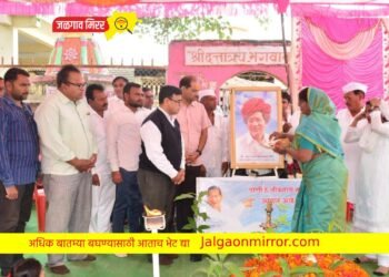 वृक्षदिंडीद्वारे अनुभवला वाकोदकरांनी भूमिपुत्राचा जन्मसोहळा