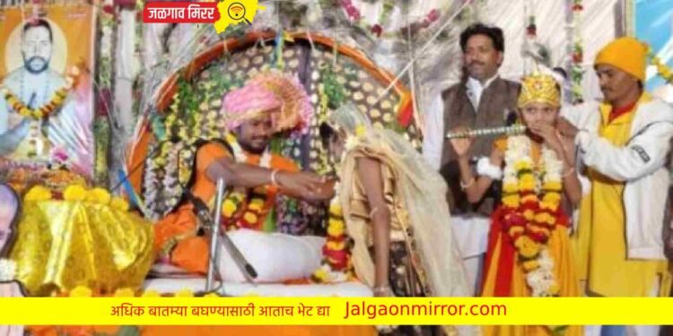 अमळनेरात मुक्तानंद महाराजांची भव्य मिरवणूक !