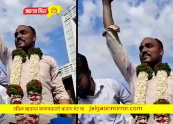 मंत्री पाटील यांच्यावर शाई फेकणाऱ्यांना जामीन ;दोघांची काढली मिरवणूक !