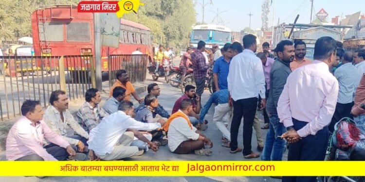 अमळनेरात राष्ट्रीय संताचा अवमान ; रस्ता रोको करत केला गुन्हा दाखल !