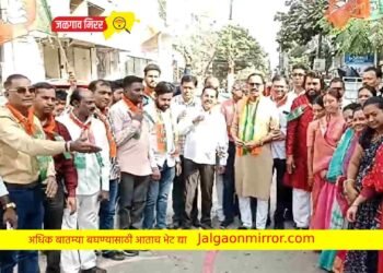 जळगावात भाजपने केला विजयाचा जल्लोष !