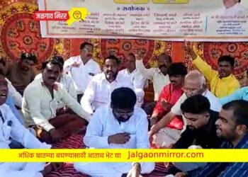 आरक्षणाचे वर्गीकरण करण्यासाठी जिल्हाधिकारी कार्यालयाबाहेर आंदोलन