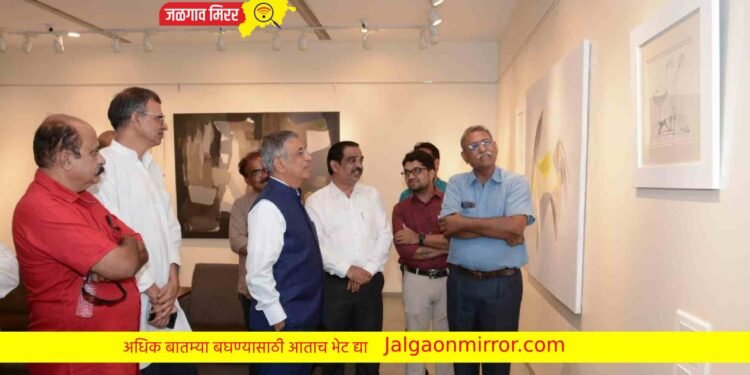 ‘चार भिंती’ चित्र प्रदर्शन हे प्रबोधनात्मक – अशोक जैन