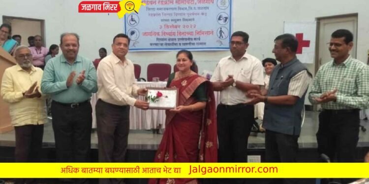 दिव्यांगांसाठी उत्कृष्ट कार्याबद्दल नारीशक्तीचा सन्मान !