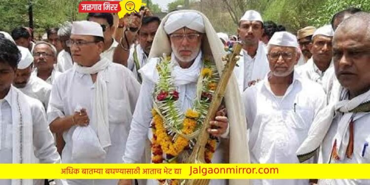 संत प्रसाद महाराजांची पालखी अमळनेरात परतली !