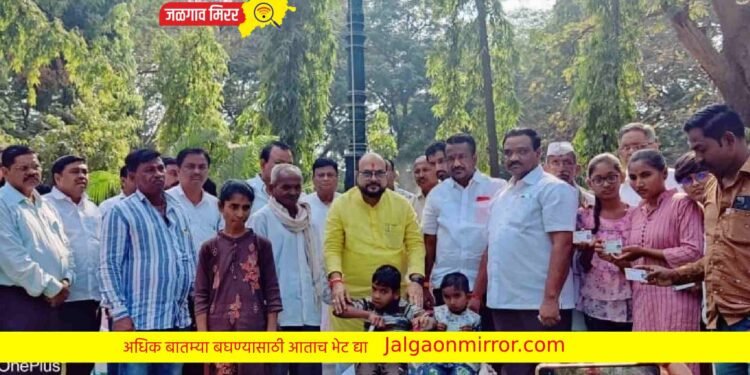 गोरगरीब व दिव्यांगांची सेवा हीच खरी ईश्वरी सेवा : पालकमंत्री गुलाबराव पाटील