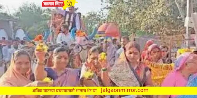 देऊलवाडे ग्रामपंचायतीत मुकेश सोनवणेंच्या पॅनलचा दणदणीत विजय !