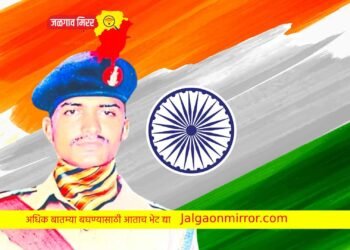 जिल्ह्यातील ३५ वर्षीय जवानास वीरमरण !