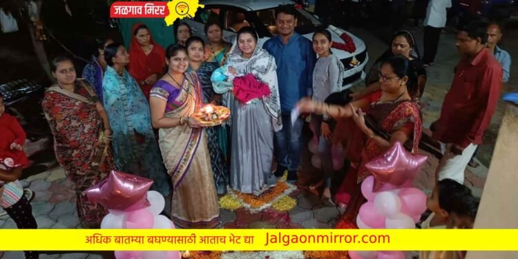 कन्यारत्नचे आगमानाणे ठाकरे परिवार ने केला जल्लोष