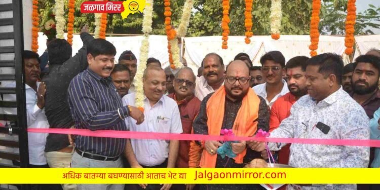 महात्मा गांधी उद्यानाचे ना. गुलाबराव पाटील यांच्या हस्ते लोकार्पण ! स्व. सलीम पटेल यांची स्वप्नपूर्ती