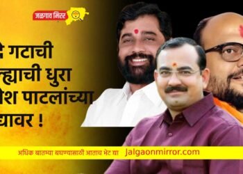 शिंदे गटाची जिल्ह्याची धुरा निलेश पाटलांच्या खांद्यावर !