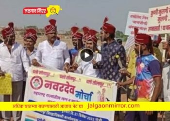 काय सांगता : नवरदेवांनी काढला मोर्चा ; मागणी वाचून व्हाल थक्क !