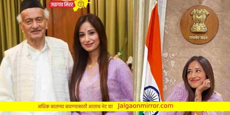 राज्यपाल कोश्यारी पुन्हा अडचणीत? राजभवनातील मॉडेलसोबतचे फोटो व्हायरल !