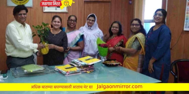नारीशक्तीने घेतली नवनियुक्त आयुक्तांची भेट !