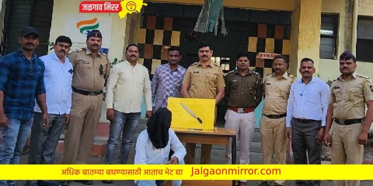 अमळनेरातील कुविख्यात गुन्हेगाराला पोलिसांनी ठोकल्या बेड्या !