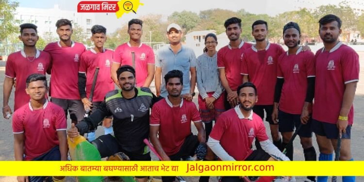 हॉकी आंतर महाविद्यालयीन स्पर्धेत ‘प्रताप’ चा संघ अव्वल