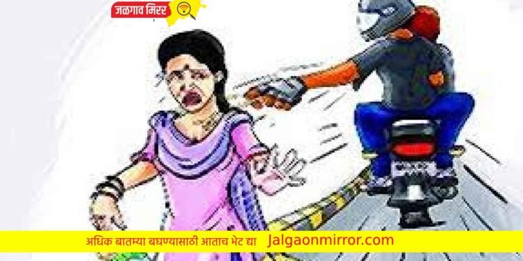 भरदिवसा वृध्द महिलेच्या हातातून सोने लांबविले !