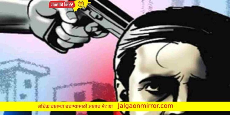 माजी सरपंचाच्या छातीला बंदूक लावत धमकी !