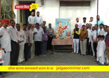 प्रजासत्ताक दिनानिमित्त भारत माता व श्री सरस्वती पूजन युवक मंडळातर्फे उत्साहात