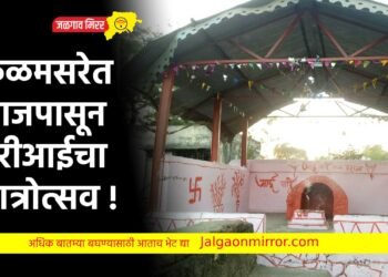 कळमसरेत आजपासून मरीआईचा यात्रोत्सव !