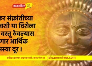 मकर संक्रांतीच्या दिवशी या दिशेला हि वस्तू ठेवल्यास होणार आर्थिक समस्या दूर !