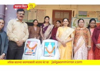 श्रीमती द्रौ.रा कन्याशाळेत स्वामी विवेकानंद व राजमाता जिजाऊ जयंती साजरी