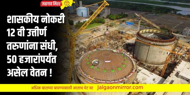 शासकीय नोकरी : १२ वी उत्तीर्ण तरुणांना संधी, ५० हजारांपर्यंत असेल वेतन !