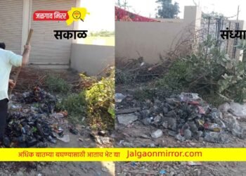 नगरसेवकाच्या आश्वासनाने गटारी निघाल्या पण बाहेर काढलेल्या घाणीचे काय ?