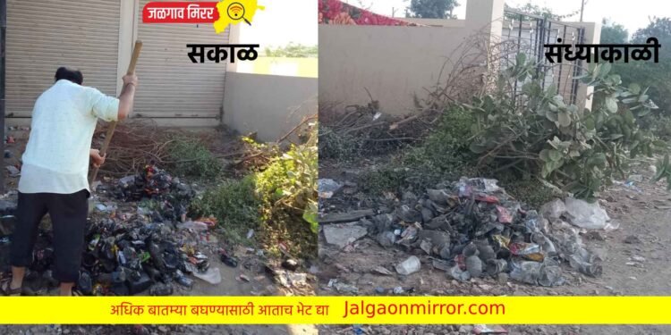 नगरसेवकाच्या आश्वासनाने गटारी निघाल्या पण बाहेर काढलेल्या घाणीचे काय ?