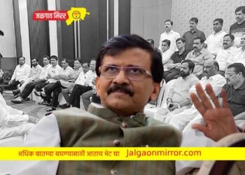 शिंदे गटाने २०२४ मध्ये जेलमध्ये जाण्याची तयारी ठेवा ; संजय राऊत !