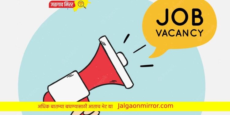 आजपासून अर्ज करण्याची संधी : राज्यात मेगा भरती जाहीर !