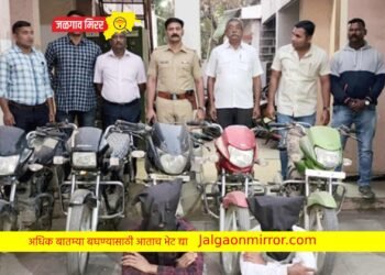 जिल्ह्यात दुचाकी चोरणाऱ्याना पोलिसांनी ठोकल्या बेड्या !