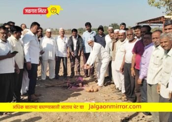 आमदार अनिल पाटलांच्या प्रयत्नातून मुडीत साकारतेय तलाठी कार्यालय