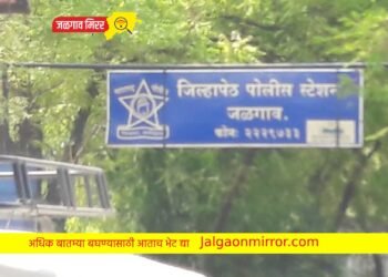 जळगावातील ‘त्या’ घरफोडीप्रकरणी दोघांना पोलिसांनी घेतले ताब्यात !